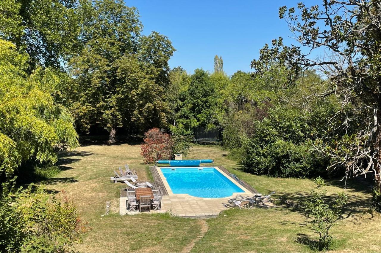 Beautiful 6 Bedroom House With Pool & Large Garden Le Pêchereau Dış mekan fotoğraf